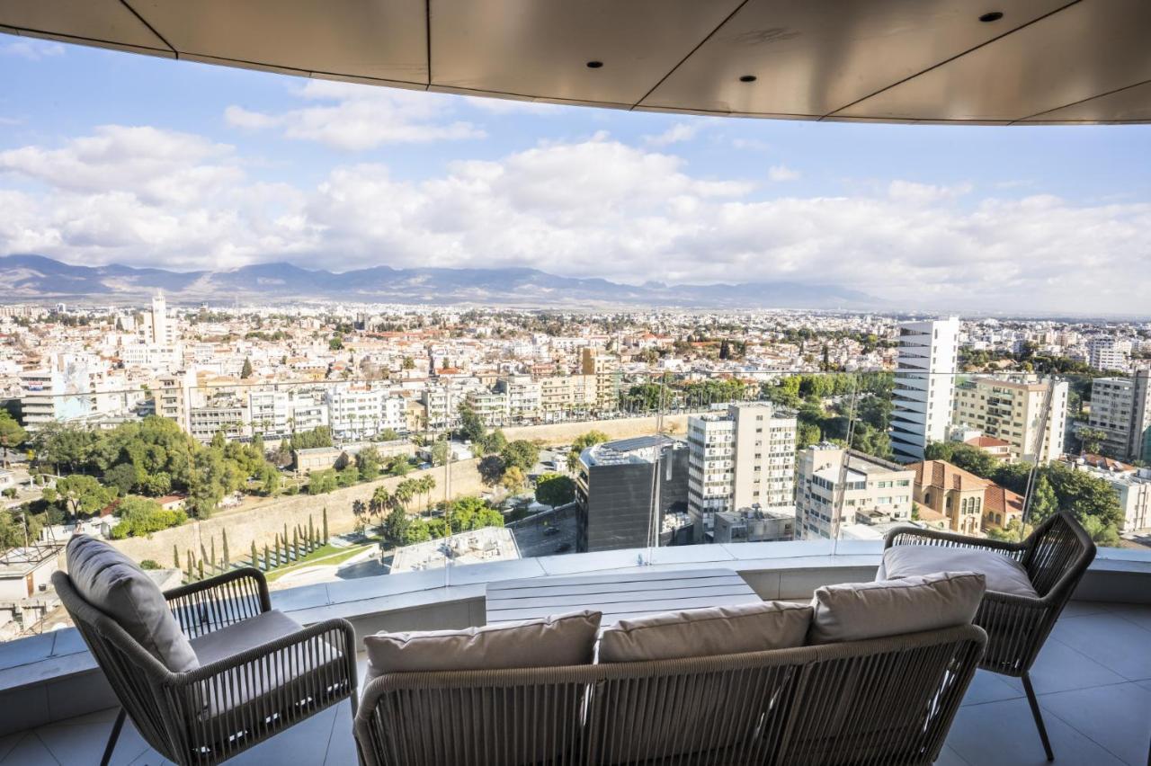 360 Nicosia - Luxury Apartment Panoramic View Eksteriør billede
